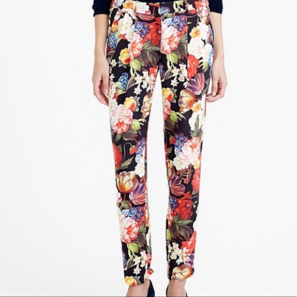 J.Crew Collection Dutch Floral Pants